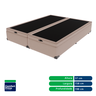 Cama Box com Baú Queen Size Bege Comfort Prime 158x198 - 3