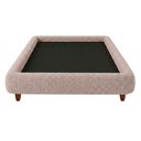 Ver imagem 6 de Cama Solteiro Pés Madeira 105cm Nami Linho Rosa Claro - Nexta Casa