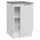 Ver imagem 6 de Balcão de Cozinha 50cm 1 Porta Branco Stella Madesa