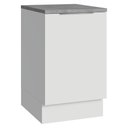 Ver imagem 1 de Balcão de Cozinha 50cm 1 Porta Branco Stella Madesa