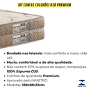 Ver imagem 3 de Beliche Barreto Lonçarcci com Colchões D20 Premium Cor:branco