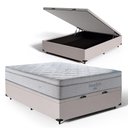 Ver imagem 1 de Cama Box Baú com Colchão de Molas Ensacadas D33 Ortobom Pillow In Freedom Casal 138cm