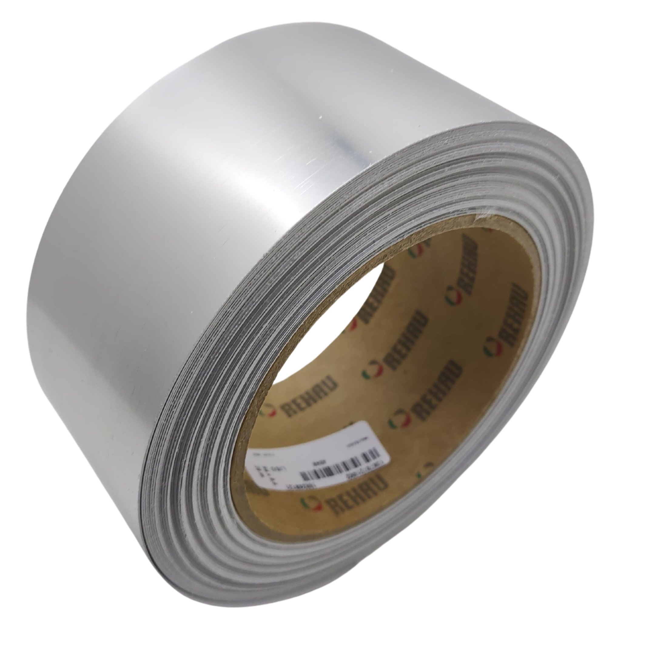 Fita de Borda Aluminium Prateada Metalica 64mm X 10m Moveis Acabamento Metalico Aluminio - 10