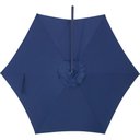 Ver imagem 7 de Ombrelone Bel Veneza 3 Metros Guarda Sol de Piscina, Varanda e Jardim Suspenso - Azul
