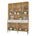 Ver imagem 3 de Kit Cozinha Ambiente Golden 8 Portas Freijó Supremo - Kits Paraná