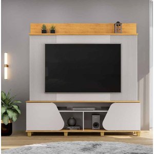Estante Home Theaters para Salas Henry C/pés - Élpis Móveis - Bali/cedro