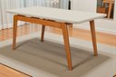 Ver imagem 3 de Mesa de Jantar 4 Lugares Retangular Belem Base Madeira