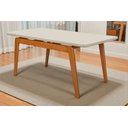 Ver imagem 3 de Mesa de Jantar 4 Lugares Retangular Belem Base Madeira