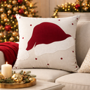 Ver imagem 2 de Almofada Vel Off 45x45 C/aplic Boucle Gorro Vermelho:gorrovermelho