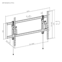 Ver imagem 2 de Suporte Video Wall Inclinável e Extensível com Ajuste de Nível para Tv Led 37" a 90" - Ft-64mp Fixat