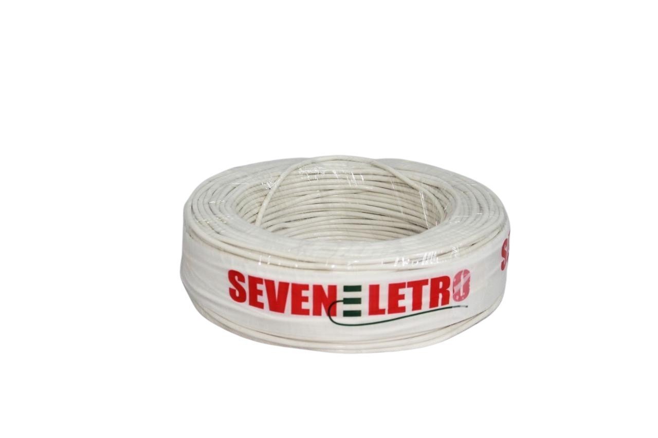 Fio Cabo Flexivel - 1,5Mm Branco - 100 Metros - 4