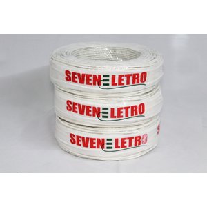 Fio Cabo Flexivel - 1,5Mm Branco - 100 Metros