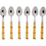 Colher De Café De Bambu Linha Asper Com 6 Atj05Cf - 1