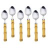 Colher De Café De Bambu Linha Asper Com 6 Atj05Cf - 2