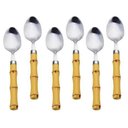 Ver imagem 2 de Colher De Café De Bambu Linha Asper Com 6 Atj05Cf