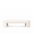 Ver imagem 4 de Recamier Puf Decorativo Fly Cama Casal 138cm Zahav Estofados:off White