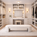 Ver imagem 1 de Recamier Puf Decorativo Fly Cama Casal 138cm Zahav Estofados:off White