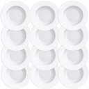 Ver imagem 1 de 12 Pratos Raso Tramontina Marie em Porcelana Decorada Branca 27 Cm 96011602