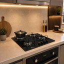 Ver imagem 2 de Cooktop 4 Bocas Base Inox com Vidro Temperado 6mm e Acendimento Automático Clarice