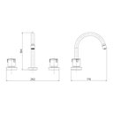 Ver imagem 4 de Torneira Misturador Docol Nova Riva 928906 de Bancada Cromada