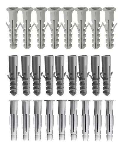 Kit 1500 Buchas 10mm Plastica Para Parede Tijolo Furado | MadeiraMadeira