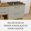 Ver imagem 7 de Cozinha 4 Peças Ripado Paneleiro Princesa 100% Mdf Nesher