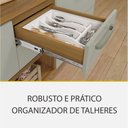Ver imagem 6 de Cozinha 4 Peças Ripado Paneleiro Princesa 100% Mdf Nesher