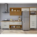 Ver imagem 1 de Cozinha 4 Peças Ripado Paneleiro Princesa 100% Mdf Nesher