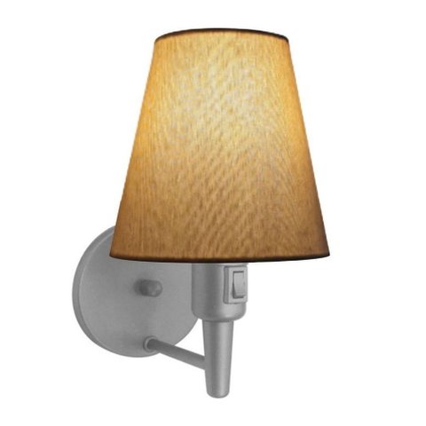 Lustre Pendente Quadrado Vivare Md-4006 Cúpula em Tecido 21/50x50cm - Bivolt Cinza-palha 110v/220v