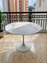 Ver imagem 3 de Mesa de Jantar Saarinen Redonda 110cm - Mármore Espirito Santo