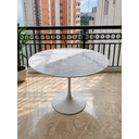 Ver imagem 3 de Mesa de Jantar Saarinen Redonda 110cm - Mármore Espirito Santo
