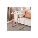 Ver imagem 3 de Mesa de Apoio de Notebook Thor para Sala - Bronze com Off White