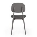 Ver imagem 6 de Kit 6 Cadeiras Itália para Sala/cozinha em Polipropileno - Cinza