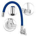 Ver imagem 2 de Torneira Cozinha de Parede Tubo Gourmet Flexível Azul