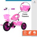 Ver imagem 5 de Triciclo Infantil Pedal 3 Rodas Passeio Bicicleta Segurança Jony - Baby Style