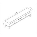 Ver imagem 3 de Rack Limit 2.19 Tebarrot Branco Nature Sala