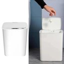 Ver imagem 5 de Lixeira Automatica 14L Cesto de Lixo com Sensor Inteligente para Cozinha Banheiro Casa Moderna Luxo