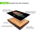 Ver imagem 2 de Kit 2 Quadros Decorativos Leão Pincelado Salmos 50x70cm