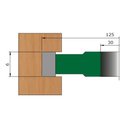 Ver imagem 2 de Fresa de Widea para Ranhura 150 mm x 06 mm 06Z - 180021 Indfema