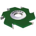 Ver imagem 1 de Fresa de Widea para Ranhura 150 mm x 06 mm 06Z - 180021 Indfema