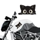Ver imagem 3 de Adesivo Gatinho Espiando Preto Decorativo G