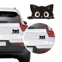 Ver imagem 2 de Adesivo Gatinho Espiando Preto Decorativo G