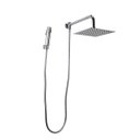Ver imagem 2 de Ducha Chuveiro Inox 20 Cm com Desviador e Ducha Manual