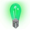 Ver imagem 1 de Lâmpada Led Filamento Verde 1w E-27 220v 4 Peças Foxlux