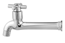 Ver imagem 5 de Torneira Tanque Jardim Cozinha Parede ABS 1058 C-31 ¼ Volta:Prateado