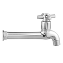 Ver imagem 4 de Torneira Tanque Jardim Cozinha Parede ABS 1058 C-31 ¼ Volta:Prateado