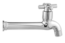 Ver imagem 4 de Torneira Tanque Jardim Cozinha Parede ABS 1058 C-31 ¼ Volta:Prateado