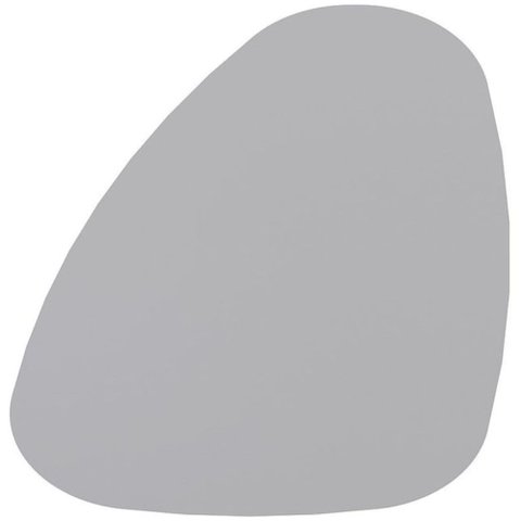 Espelho para Banheiro Oval Pedra 85x59cm - P101453 - Cozimax Espelho 590x850x3mm Pedra