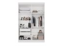 Ver imagem 7 de Guarda-Roupa Casal Modulado de Canto 11 Portas 4 Gavetas Multimóveis Branco
