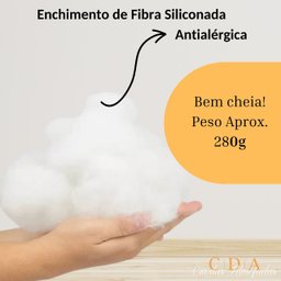 Refil Enchimento Almofada Retangular  Baguete 35x55cm Ideal para Capas 30x50cm - 2